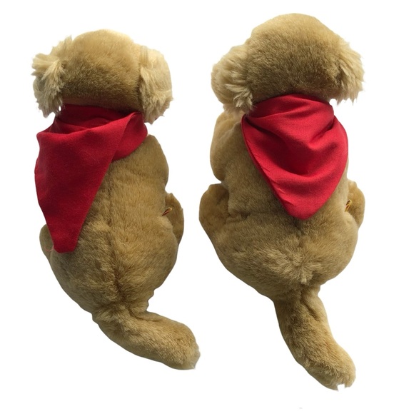 Build a Bear Lil' Bearemy's Kennel Pals 2 Mini Plush Golden Retriever Puppy BAB - Picture 6 of 16